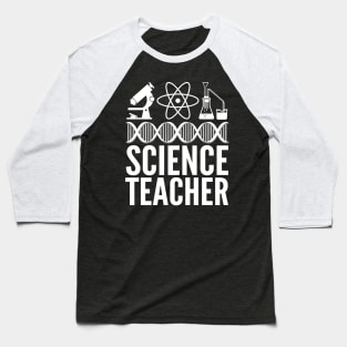 Cool Science Teacher Gift Chemistry Physics Chemistry Baseball T-Shirt